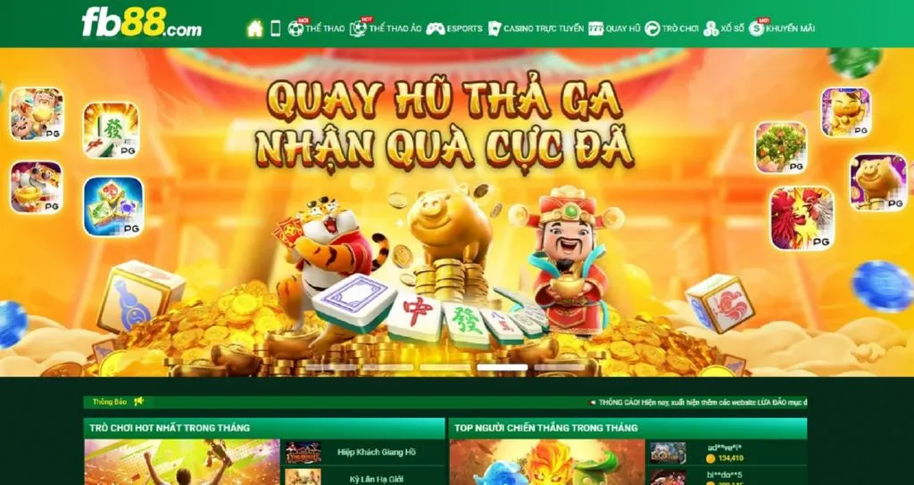 Nhà cái FB88 nổi bật tại thị trường cá cược Việt Nam.